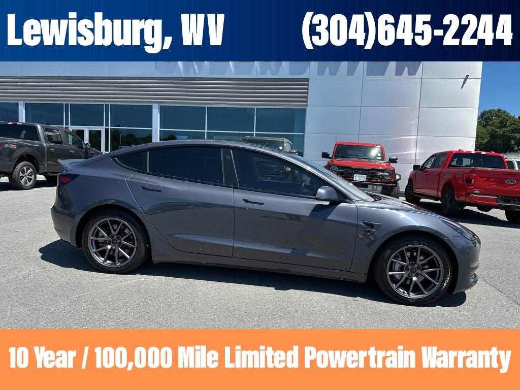 Used 2021 Tesla Model 3 Base with VIN 5YJ3E1EB5MF974594 for sale in Lewisburg, WV
